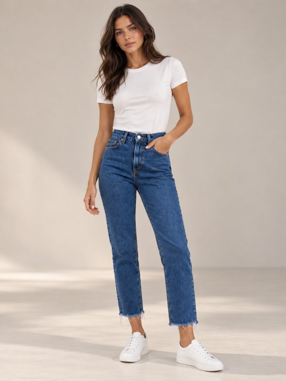 LEVI’S Wedgie Ankle Jeans Indigo Wash Size 29